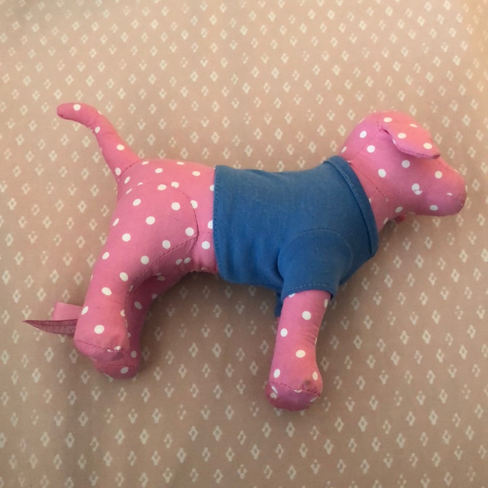 Vitoria’s Secret Pink Stuffed Dog